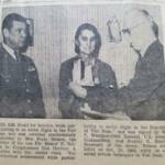 PFC Homer D. Nelson, Logan Banner, Feb. 16, 1966. Clipping courtesy of Herb Harvey. PFC Homer D. Nelson, Logan County, WV