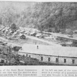 Panoramic clipping of Monitor courtesy of Mark Edward Jones. Image 4691. Panoramic picture of Monitor, Logan County, WV.