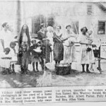 Photo of Mrs. Sam Rasser, Mrs. Washley Herald, Mrs. Nina Baisden, Mrs. Albert Porter, Polly Salmons and Mrs. Allen Viars at No. 16 coal camp at Shegon on Mud Fork near Logan WV. Courtesy of Mark Edward Jones. Image 1649. Photo of Mrs. Sam Rasser, Mrs. Washley Herald, Mrs. Nina Baisden, Mrs. Albert Porter, Polly Salmons and Mrs. Allen Viars at No. 16 coal camp at Shegon on Mud Fork near Logan WV.