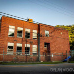 The old Stollings Grade School taken July 27, 2019 courtesy of Dylan Vidovich. Stollings Grade School, Logan County, WV