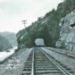 1910 photo of the Blue Hole Tunnel. 1910 photo of the Blue Hole Tunnel in WV.