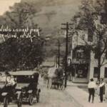 Troops leaving Logan, WV for Henlawson during the Battle of Blair Mountain. Mercy Hospital is on the right. Courtesy of Bill Lamont. Image 192145. Troops leaving Logan, WV for Henlawson during the Battle of Blair Mountain.