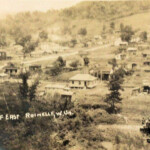View of east Rainelle, WV postcard. Rainelle, WV