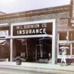 W.L. Robinson Co. Insurance downtown Logan courtesy of Dwight Williamson. Image 1679. W.L. Robinson Co. Insurance, Logan, WV
