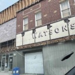 Old store front exposed on Stratton Street, downtown Logan. Courtesy of Bandon Ray Kirk. Susan Craddock Partain writes: The Watson’s building was originally the Bennett Theater, built by Charles Bennett, an early Italian stonemason and builder who also built the town’s first water system. He and his wife Demia lived where the DMV is now. Photo of Watson's, Logan, WV