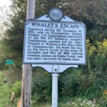 Whaley's Escape Historical Marker, Harts, WV