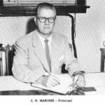Adolph Rudolph Marushi, (1911-1986), Principal, Logan East Junior High School. His wife was Lucille Johnson (1914-1992). Bill Marushi of Catlettsburg, KY, nephew of Rudy says: I met an engineer from Logan who told me this story: Rudy was a referee. In a single game, he called so many fouls that they ran him out of the gym. Adolph Rudolph Marushi, (1911-1986), Principal