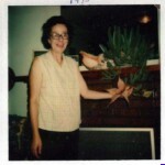 Anna Tarkany at her home in 1975