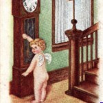 Antique New Year Postcard