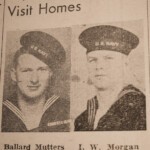 Ballard Mutters and I.W. Morgan WWII Sailors