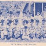 1965 Beta Sigma Phi Yankees courtesy of Herb Harvey. 1965 Beta Sigma Phi Yankees