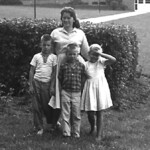Betty, Gregg, Gwen Gailey taken during visit to Owosso, Michigan. Betty, Gregg, Gwen Gailey taken during visit to Owosso, Michigan.