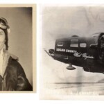Bill Baldwin and WWII Bomber.