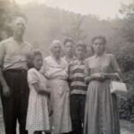 Bill Clark, Judi Clark, Martha Hannah Clark (Bill's mother), Billy Clark, Johnny Clark and Ruth Smith Clark. Taken 1958 on Turtle Creek, Boone, Co, WV. Bill Clark, Judi Clark, Martha Hannah Clark (Bill's mother), Billy Clark, Johnny Clark and Ruth Smith Clark. Taken 1958 on Turtle Creek, Boone, Co, WV.