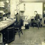 1927 Blair, WV Post Office <br /> Courtesy of Emmett Ray Adkins. Blair, WV Post Office