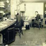 1927 Blair, WV Post Office <br /> Courtesy of Emmett Ray Adkins. Blair, WV Post Office