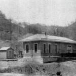 Old Blair Train Depot <br /> Courtesy of Emmett Ray Adkins. Blair, WV Train Depot