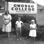 Bob McCormack, Betty, Gregg and Gwen Bailey on campus of Owosso College in Michigan. Bob McCormack, Betty, Gregg and Gwen Bailey on campus of Owosso College in Michigan.