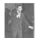 Bobby Darin performing at a 1959 Sock Hop at Logan High School. Courtesy of Lillian Porter-Smith. Bobby Darin, LHS 1959