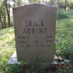 Brack Adkins (1899-1978) courtesy of Diane Vinson Childers. Brack Adkins (1899-1978)
