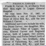 Frank H. Carver (6-Feb-1984)