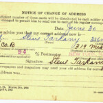 Change of Address Change of Address