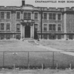 1952 Chapmanville High School (1929-1993)<br />Photo from the 1952 Centennial Program Booklet, City of Logan Celebration. 1952 Chapmanville High School