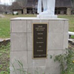 Chief Logan statue plaque taken 11-14-2014 Chief Logan statue plaque