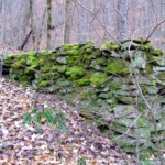Small stone building remains at Chief Logan State Park