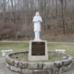 Chief Logan Statue restored.