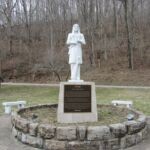 Chief Logan Statue restored at a cost of $2,300. Chief Logan Statue restored.