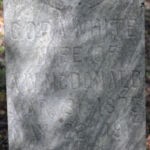 Cora White (Mar 31 1875 - May 22 1947) wife of AW McDonald Cemetery at Crooked Creek Cora White wife of AW McDonald