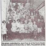 Curry Grade School 1927. Logan Banner clipping courtesy of Connie Marsh. Curry Grade School 1927