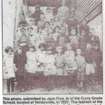 Curry Grade School 1927. Logan Banner clipping courtesy of Connie Marsh. Curry Grade School 1927