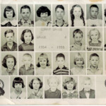 Curry School, Grade 4, 1954-55 courtesy of Connie Marsh. Curry School, Grade 4, 1954-55