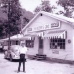 Curt Reeves Store in Blair <br /> Courtesy of Emmett Ray Adkins. Curt Reeves Store in Blair