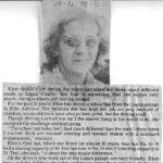 Elsie Szakal Logan Banner clipping Oct. 1, 1978 Elsie Szakal Logan Banner clipping Oct. 1, 1978