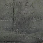 Emily McDonald Cemetery at Crooked Creek Emily Mcdonald