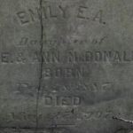 Emily McDonald Cemetery at Crooked Creek Emily Mcdonald