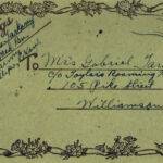 Envelope for Mother's Day card with pillow inside Envelope for Mother's Day card with pillow inside