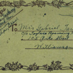 Envelope for Mother's Day card with pillow inside Envelope for Mother's Day card with pillow inside