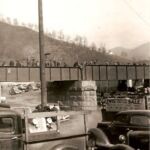 1940 flooding at Monitor Junction at Mt. Gay courtesy of Bob Piros. 1940 flooding at Monitor Junction, Logan County, WV