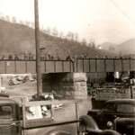 1940 flooding at Monitor Junction at Mt. Gay courtesy of Bob Piros. 1940 flooding at Monitor Junction, Logan County, WV