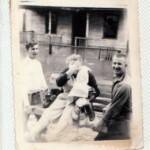 Flood - Rebecca Tiller being rescued by Sam Tiller and Curtis Burgess Flood - Rebecca Tiller being rescued by Sam Tiller and Curtis Burgess