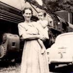 Frances Lucas and grandchild