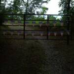 Gate to the Scaggs Cemetery located at the mouth of Caney Branch near Chapmanville. gate-to-scaggs-cemetery-located-at-the-mouth-of-caney-branch-near-chapmanville