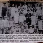 Godby Branch School circa 1927. Logan Banner clipping courtesy of Connie Woods. Godby Branch School circa 1927