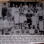 Godby Branch School circa 1927. Logan Banner clipping courtesy of Connie Woods. Godby Branch School circa 1927