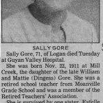 Sally Gore (4-May-1983), Logan County, WV