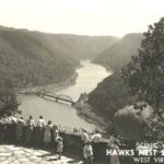Scenic view at Harks Nest State Park, WV. Scenic view at Harks Nest State Park, WV
